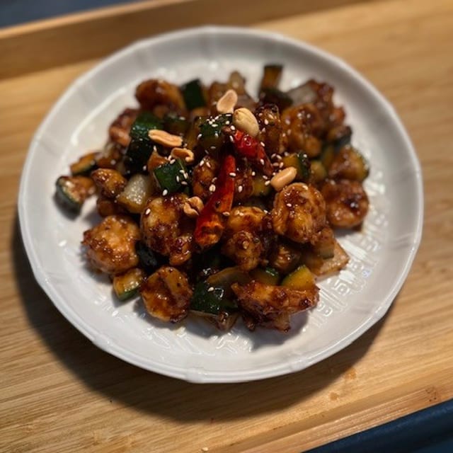 Kung Pao Shrimp.